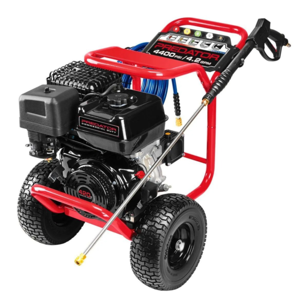 PREDATOR 4400 PSI, 4.2 GPM, 13 HP (420cc) Commercial-Duty Pressure Washer, CARB