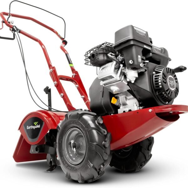 EARTHQUAKE Victory Rear Tine Tiller 209cc 4-Cycle Viper Engine Model 39381 Red/Black
